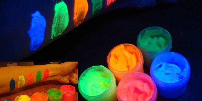 Body Art fluorescenčná farba