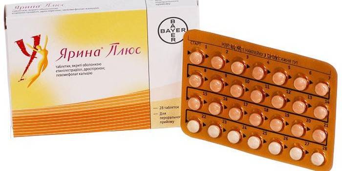 Baliace tablety Yarina Plus