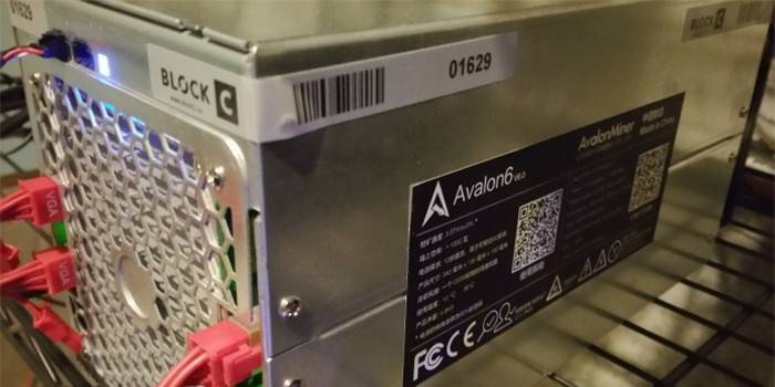 Procesor wydobywania kryptowaluty ASIC