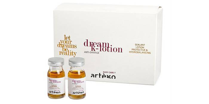 Keratin Hair Oil Dream Lotion ARTEGO
