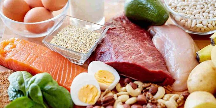 Set de comida dietética