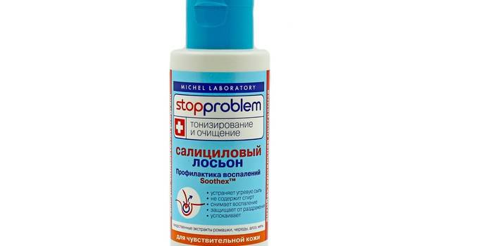 Balsam salicylowy w butelce