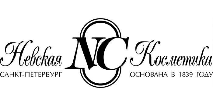 Logotipo da empresa de cosméticos Nevskaya