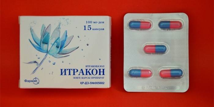 Itracon Capsules Pack