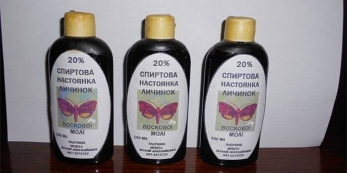 Nalewka alkoholowa larw