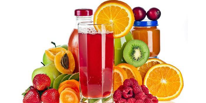 Frutas, Bagas e Sucos