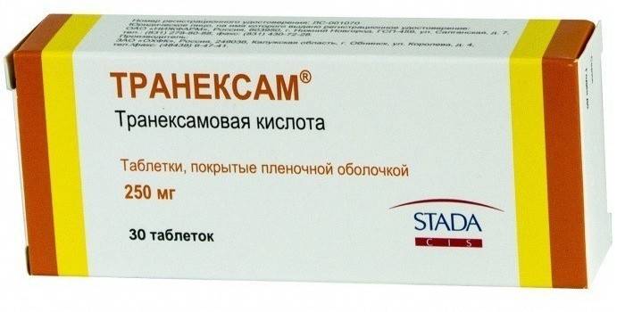 Balenie tabliet Tranexam