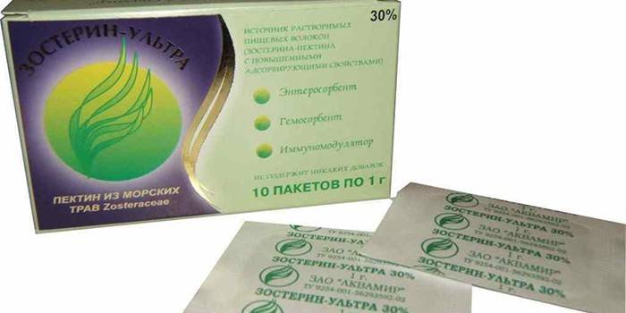 Lek Zosterin-Ultra w opakowaniu