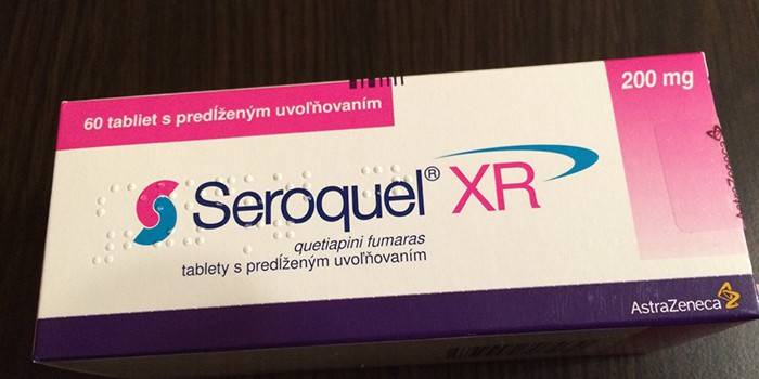 Balenie Seroquel