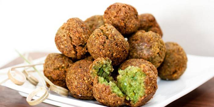 Klasická cícer falafel