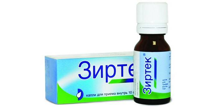 Zyrtec cai por embalagem