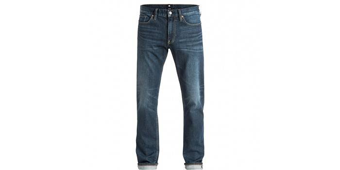 DC Washed Straight Medium Grey