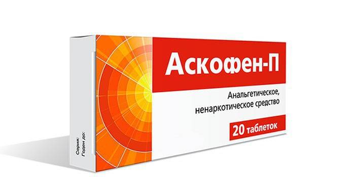 Askofen-P w opakowaniu