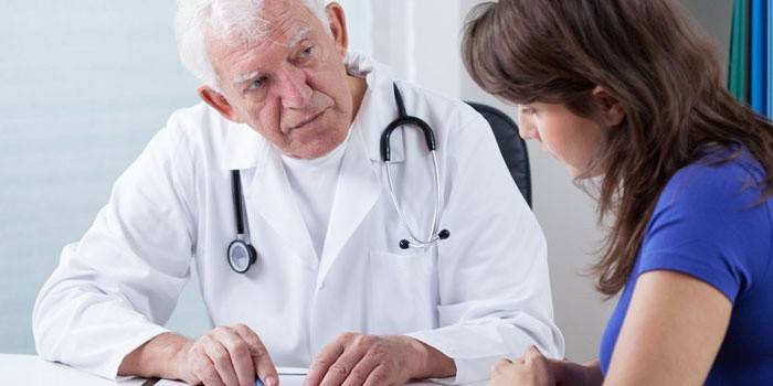 Médico e paciente
