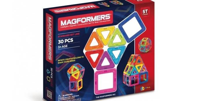 Šablóna štandardnej magnetizačnej súpravy na formovanie čiar