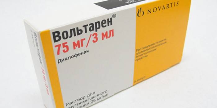 Balenie injekcií Voltarenu