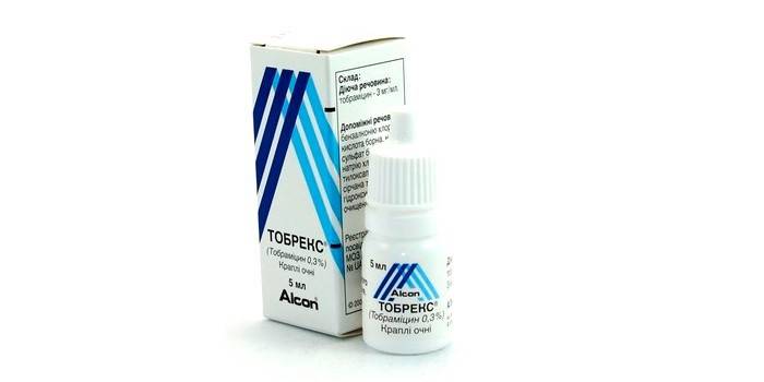 Tobrex v balení