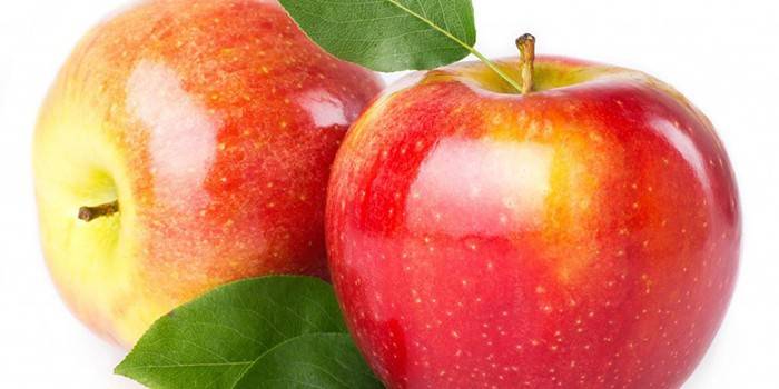 Manzanas frescas