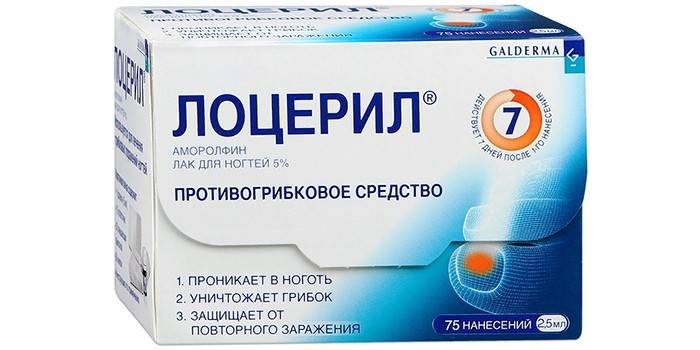 Balenie lak na nechty Loceryl