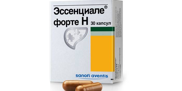 Essentiale forte N kapsuly v balení