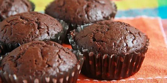 Čokoládové muffiny