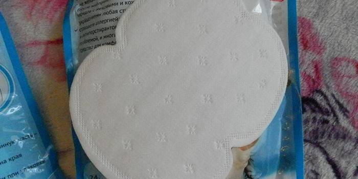 Almohadilla absorbente de sudor