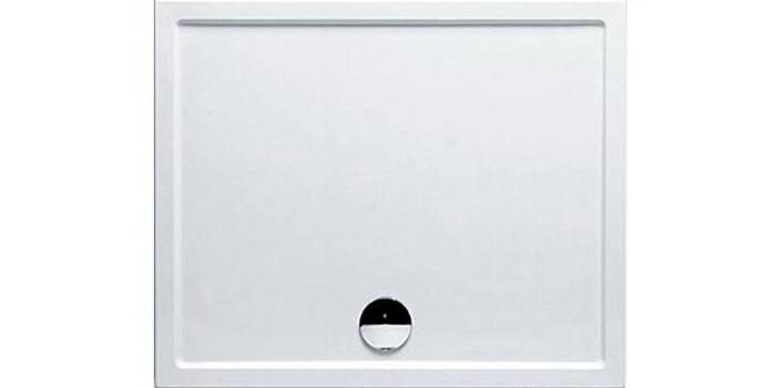 Bandeja de acrílico branco