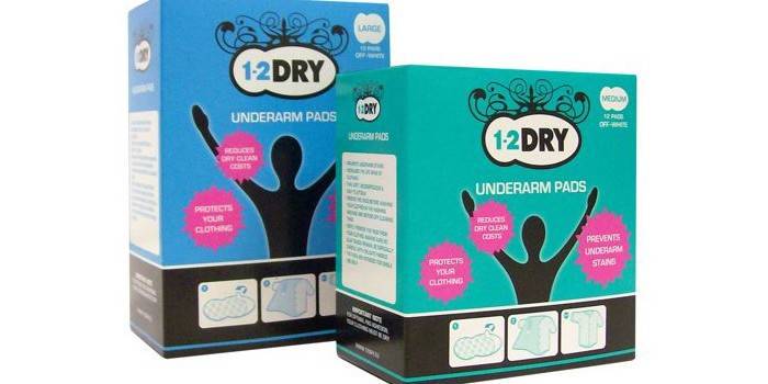 Almohadillas de sudor 1-2Dray