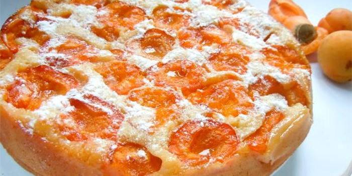 Pastel de albaricoque kéfir