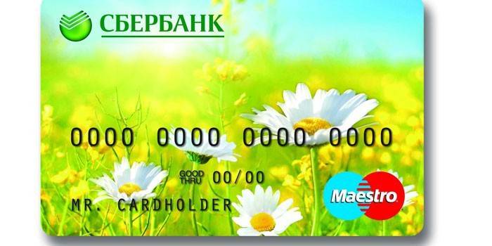 Karta społeczna Sberbank Maestro