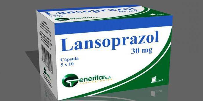 Kapsułki lanzoprazolu