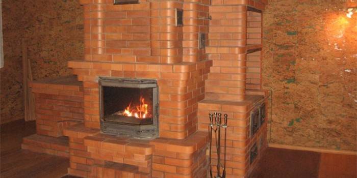 Tehlový krb