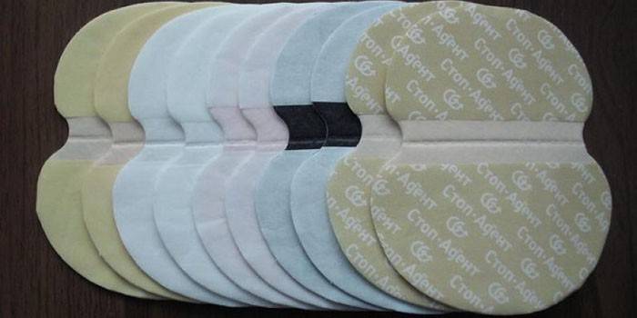 Almohadillas multicolores