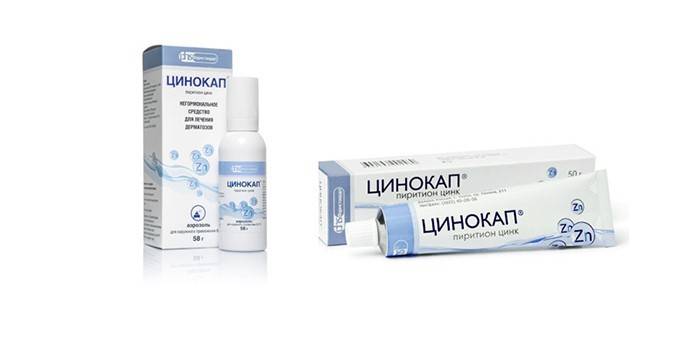 Krém a sprej Tsinokap