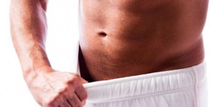 Homem de cueca