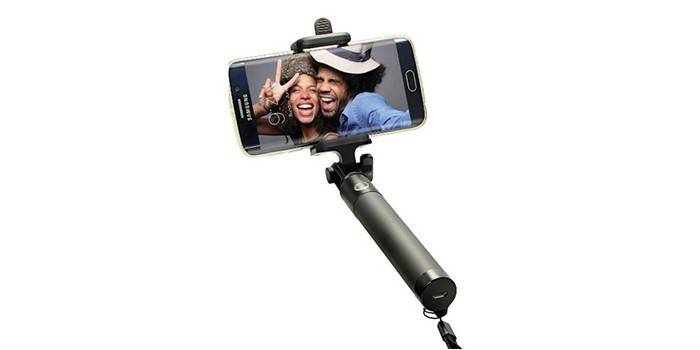 Selfie stick z przyciskiem GINZZU GF-505B