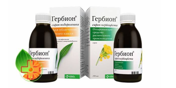 Remedio para la tos Herbion