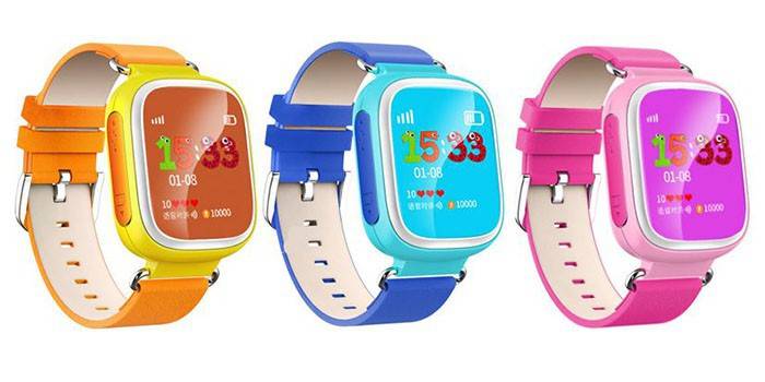 Relógios inteligentes infantis para meninas Baby Smart Watch modelo Q60S