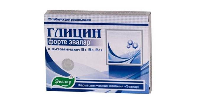 Baliace tablety Glycine Forte Evalar