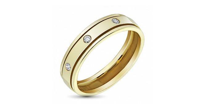 Anel de homem em ouro amarelo com diamantes de diamantes EPL Yakut
