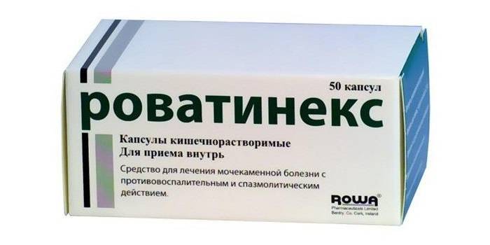 Cápsulas de Rovatinex