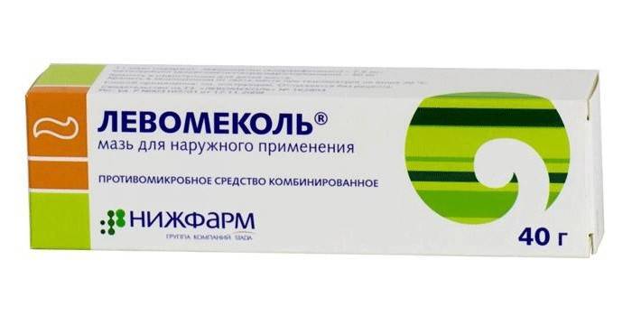 Maść Levomekol w opakowaniu