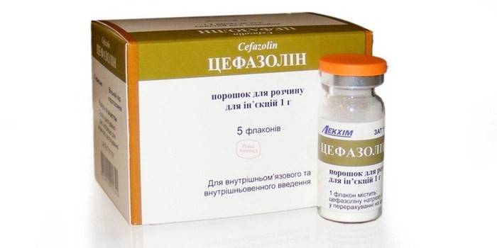 Empaque Cefazolin