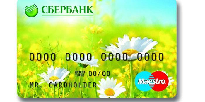 Platobná karta Sberbank