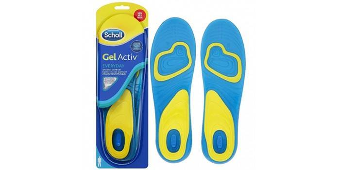 Żel do wkładek ortopedycznych Scholl Activ Gel EveryDay
