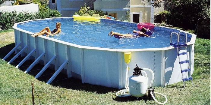 Piscina de quadros