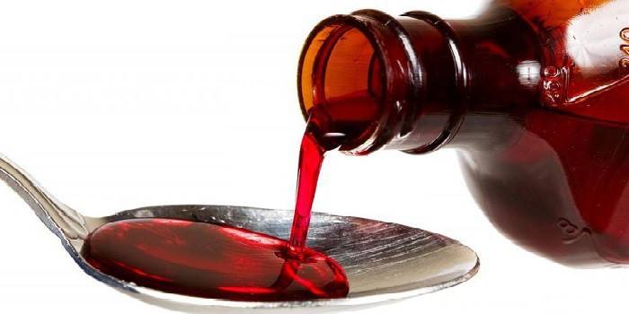 Sirup vo fľaši
