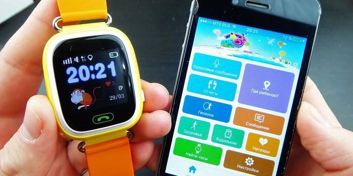 Reloj modelo Q90
