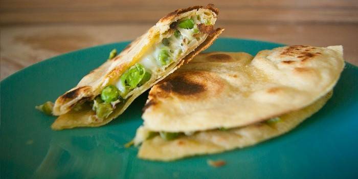 Mexická tortilla s bylinkami