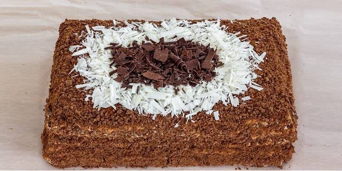 Czekoladowe Domowe Ciasto Napoleona